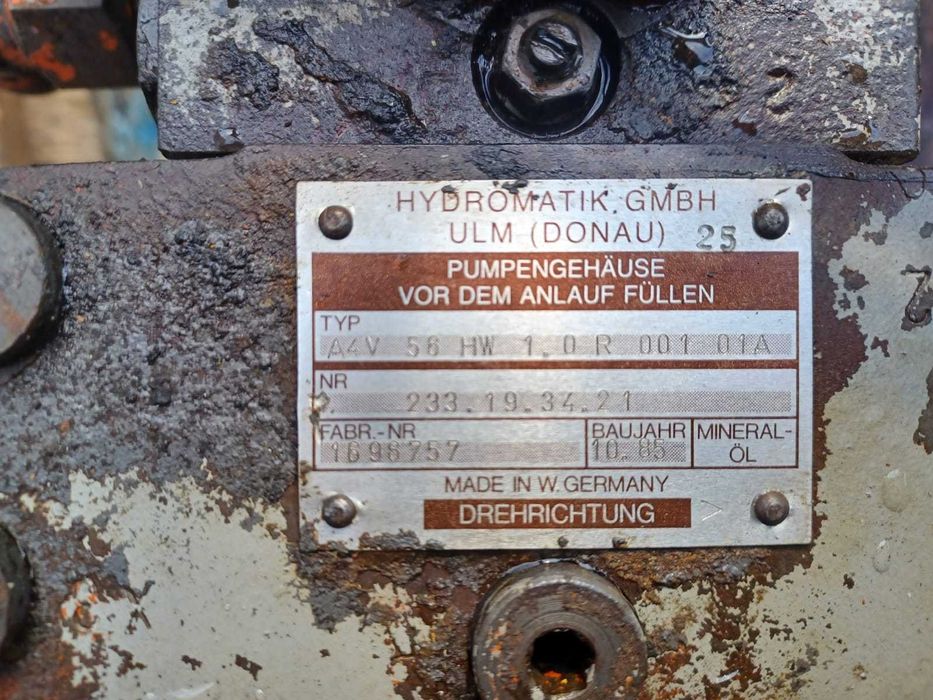 Pompa hidraulica Hydromatik A4V56HW , A4V 56 HW 1.0 R 001 01A