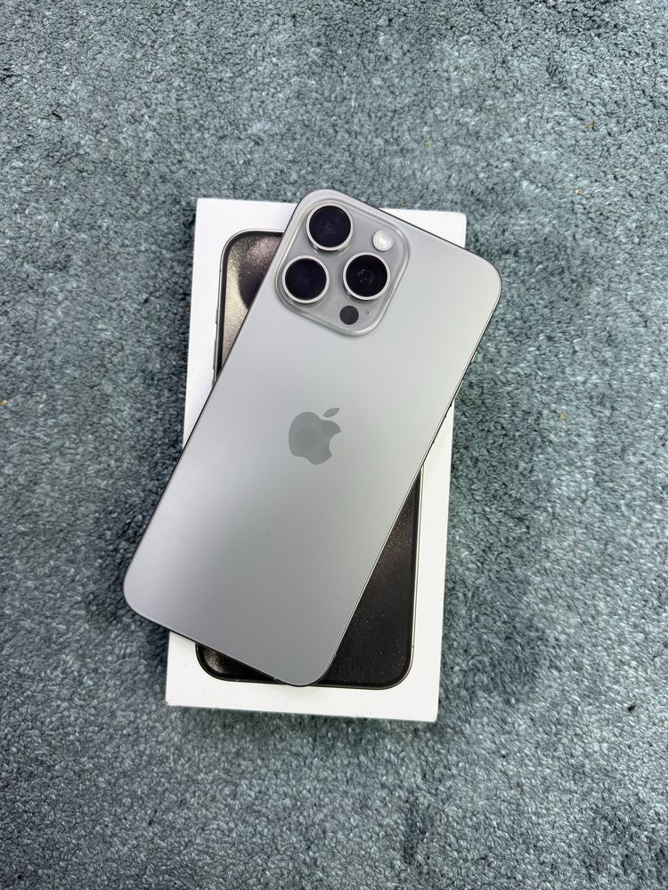 Iphone 15 pro max/256Gb/LLA/ Sim-Esim/Natural