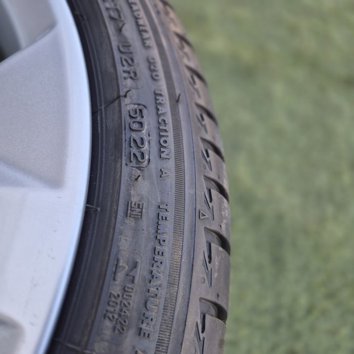 Jante R 18" 5x112 Audi A3 Originale cu 225 40 18 Bridgestone
