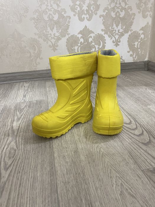 Сапожки резиновые детские