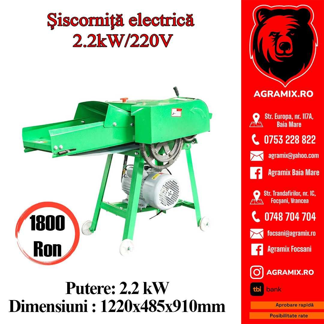 Siscornita electrica 2.2kW/220V 1000x425x800mm Baisan noi Agramix