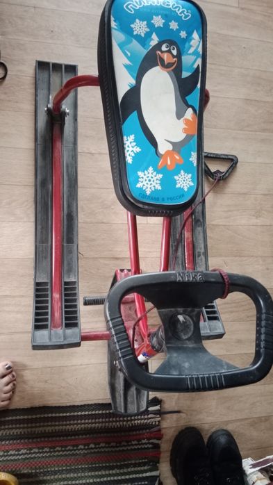 Санки снегоход в отличном состоянии