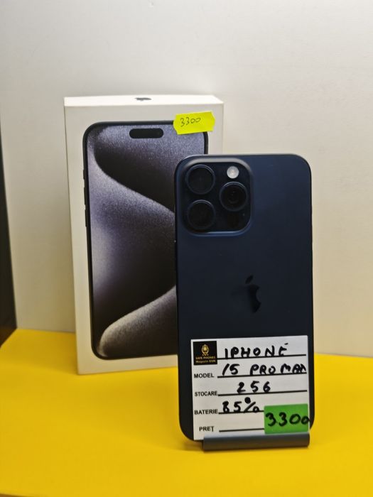 15 Pro Max 256 Blue
