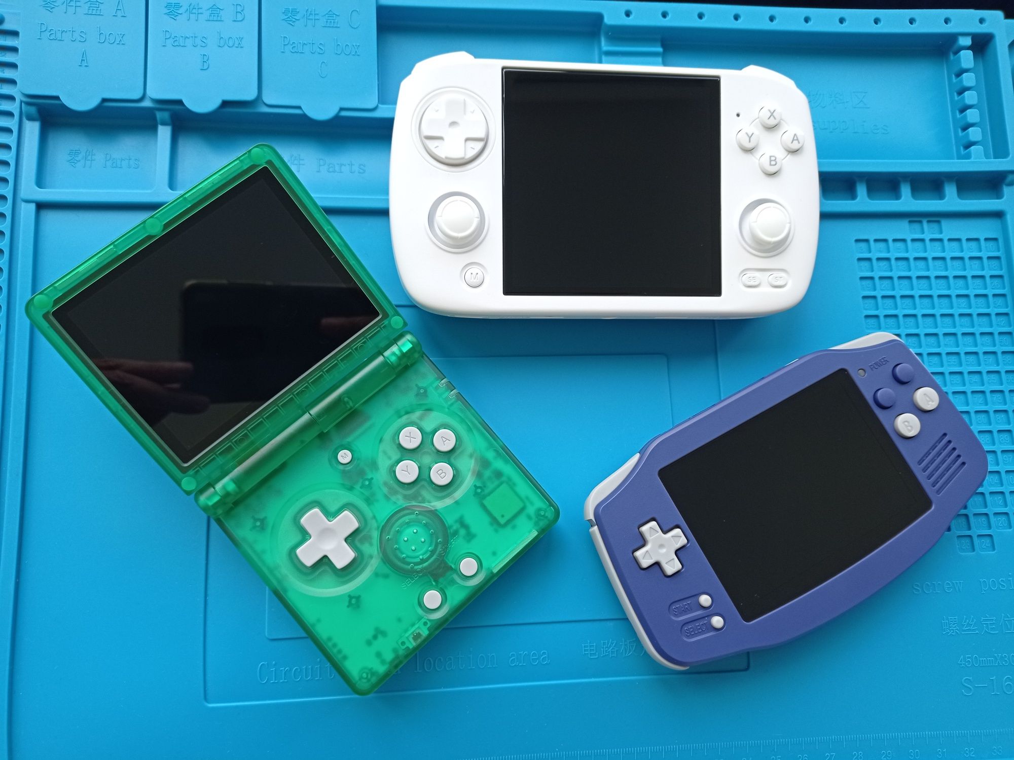 Joc GBA RG35XX SP green