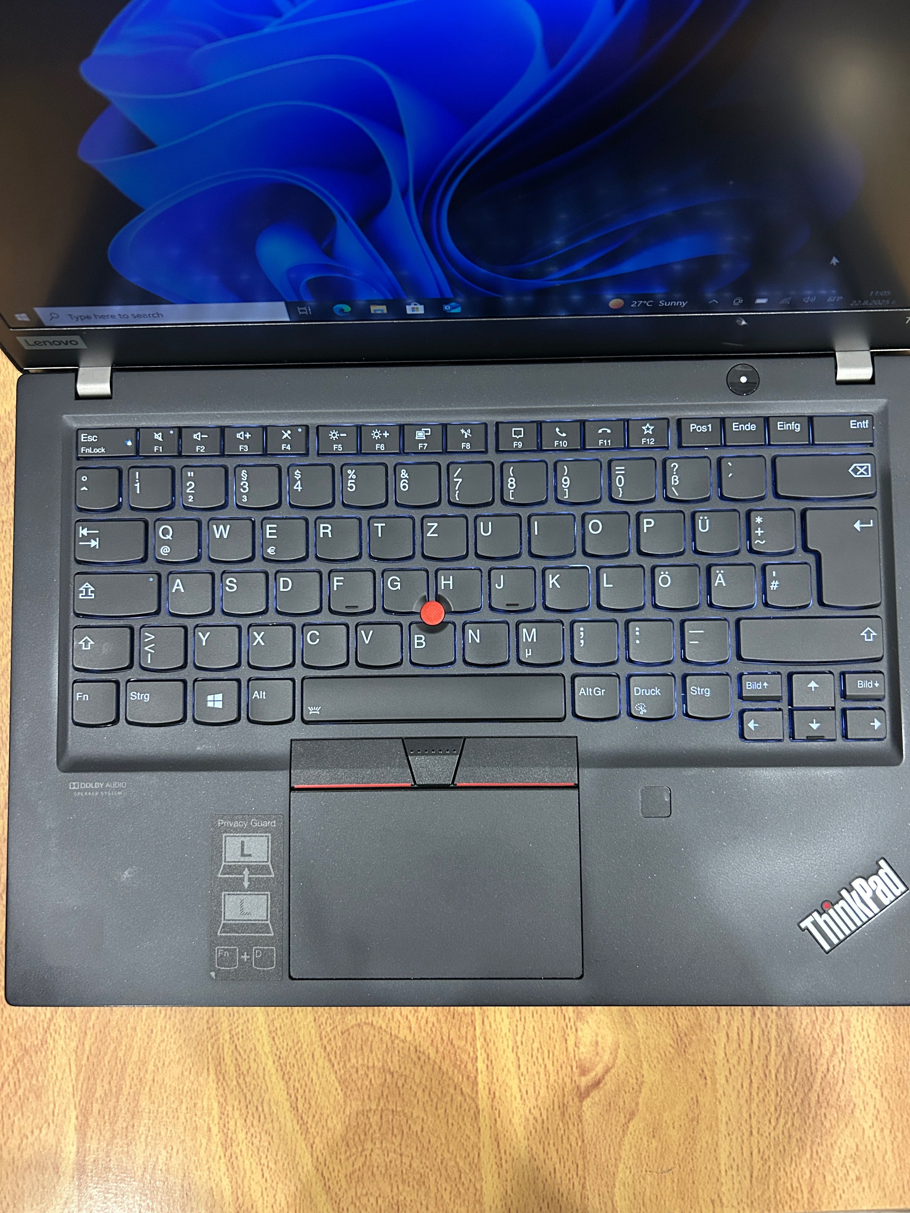 Лаптоп Lenovo ThinkPad Т14s i7-10610U/32/512, 3 мес. гаранция! - ТЪЧ!