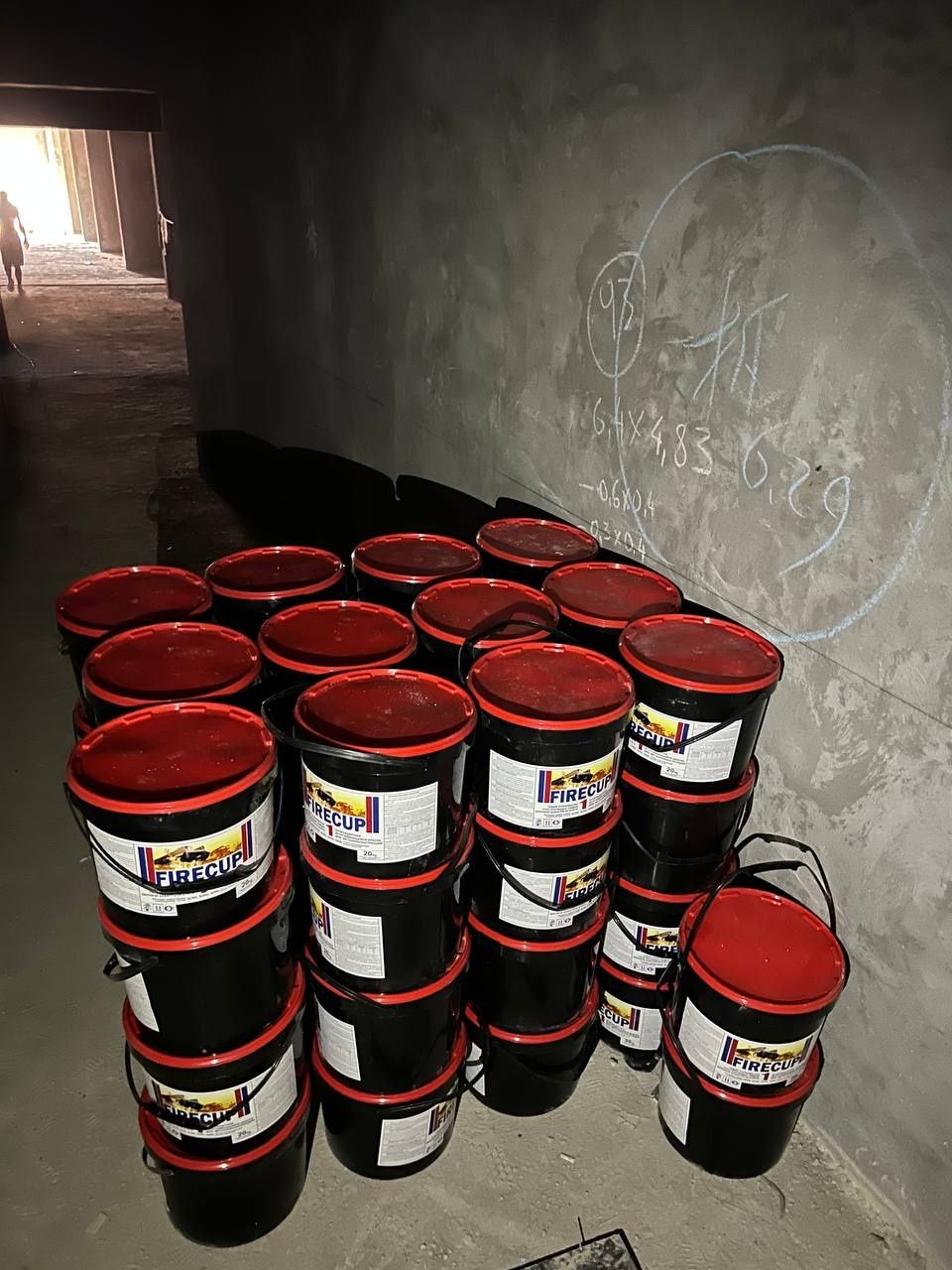 Огнезащитная краска для внутренних работ Фаеркап 1  65.000 сум за 1 кг