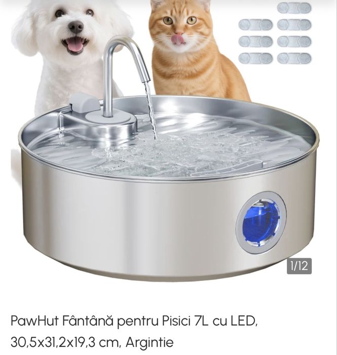 Fantana pisici PawHut