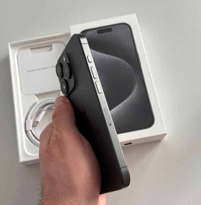 iPhone 15 Pro 256GB Black Titanium