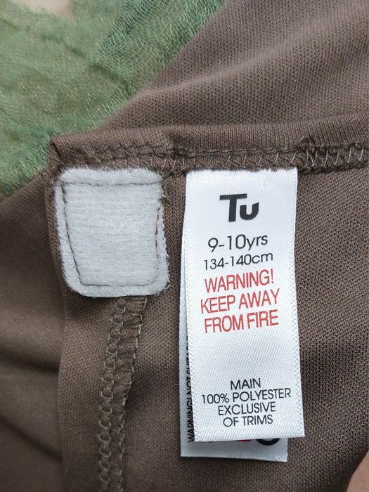 Costum de Halloween zombi verde