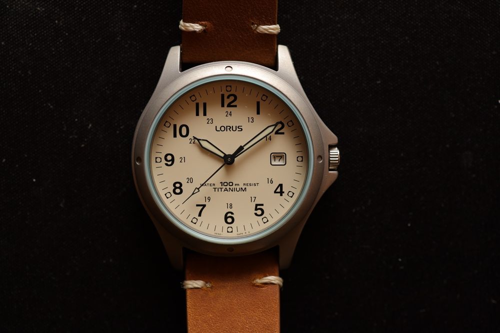 Ceas Lorus Field Watch Titanium (RXD425L8)