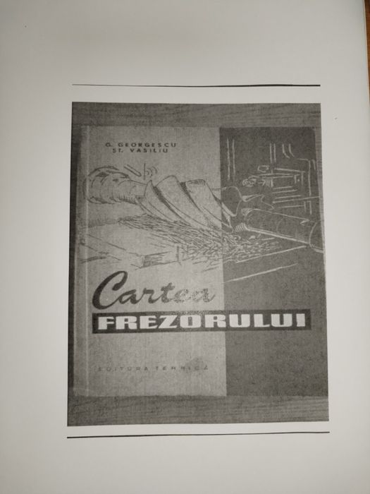 Carte strung,freză, mașină rectificare