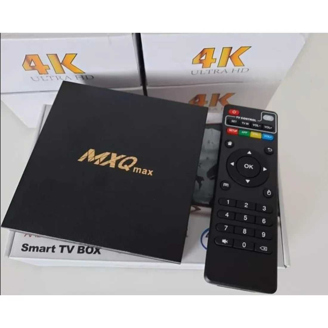 ТВ БОКС MXQ MAX - 4GB RAM/32GB ROM с Android 11.1, WiFi