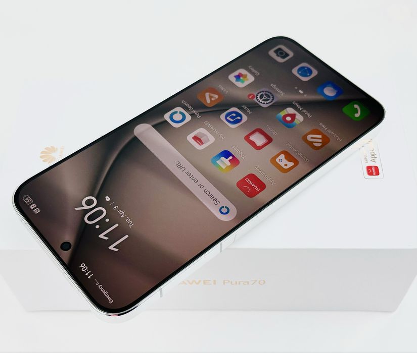 Huawei Pura 70 5G 256GB 12RAM White Перфектен! Гаранция!