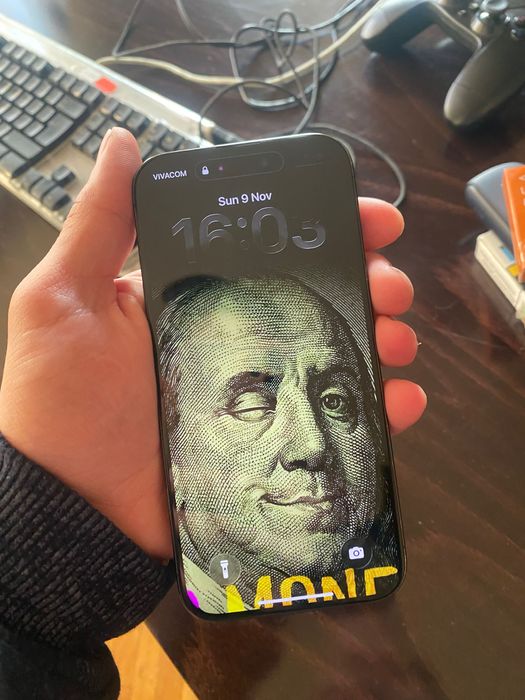 Iphone 15 pro 128gb blue titanium