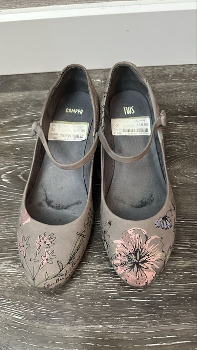 Туфли camper 39 размер, Испанский бренд