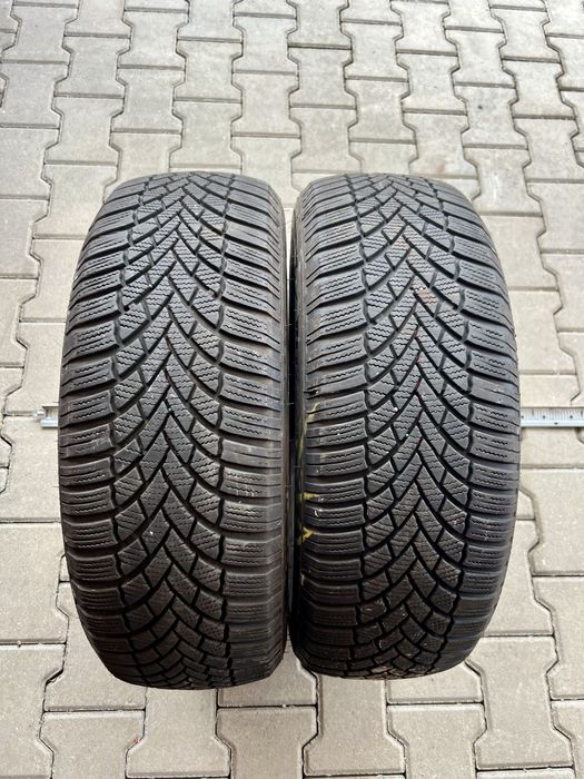 2 броя Зимни Гуми 205/60/16 BRIDGESTONE ДОТ: 2723