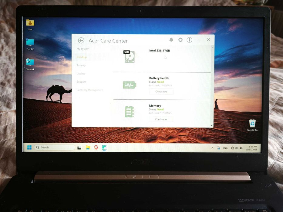 Лаптоп Acer Swift SF514-52T touchscreen