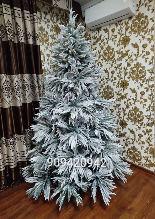 Ёлка премиум класса. Альпийская ель. 100% литая.