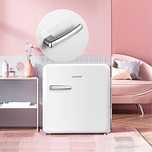 Ретро модел Мини хладилник Comfee 47L 50cm. Изключителното тих!