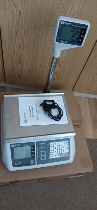 Електронна везна по БДС и НАП  Еликом S200 L 6/15 с локатор