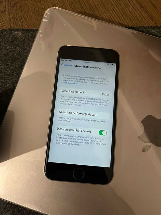 RARITATE Iphone 6s 128gb 100% baterie black