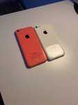 iPhone 5C Pink si White/placi libere FMI 0FF-libere de iCl0UD