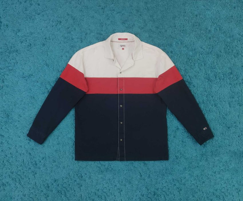Camasa Tommy Hilfiger New York City Navy/Red