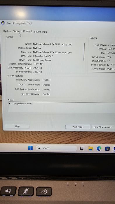 Laptop Gaming Asus Rog Zephyrus Amd Ryzen 9 5900HS Rtx 3500 4 GB DDR6