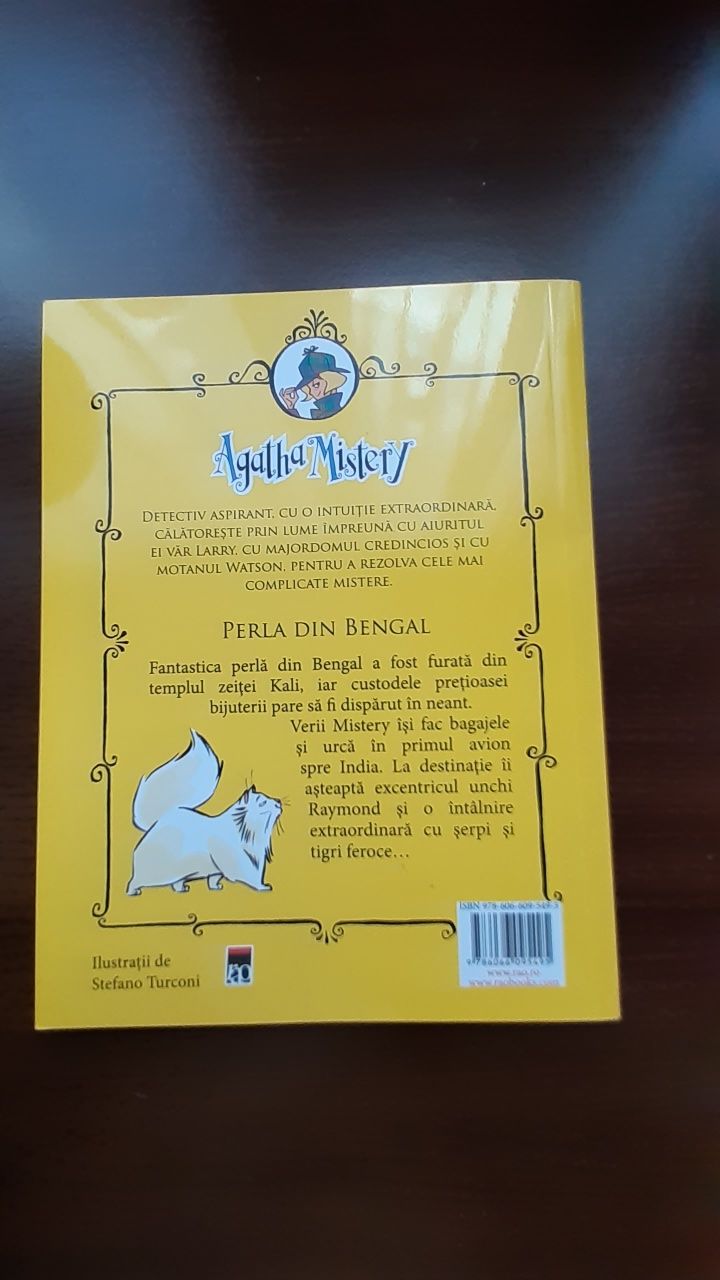 Agatha Mistery PERLA DIN BENGAL (carte pentru copii)