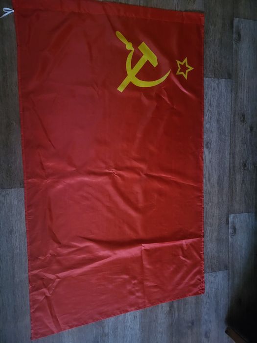 Флаг СССР с кармашкам
