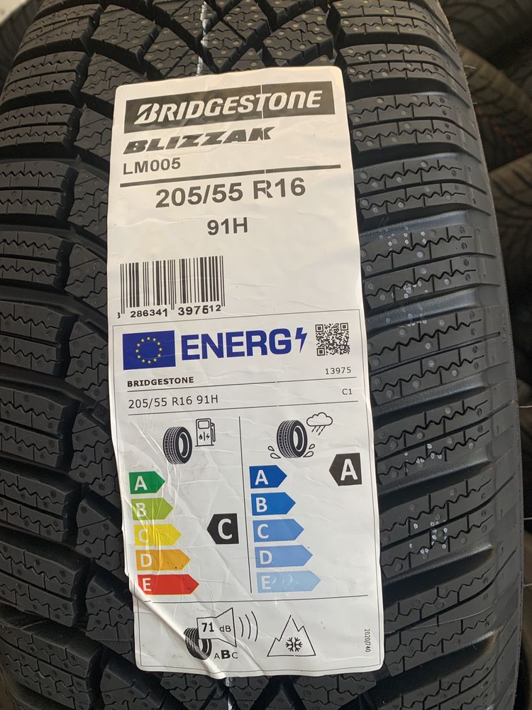 Нови зимни гуми BRIDGESTONE LM005 205/55R16 91H НОВ DOT