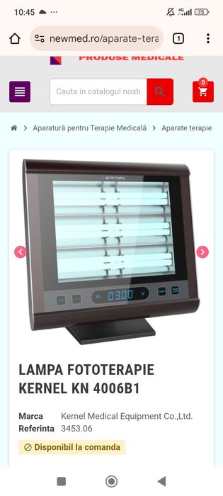 Lampa fototerapie Kernel KN 400681