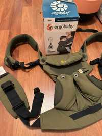 ERGOBABY 360 MARSUPIU PENTRU BEBELUSI (khaki green - cu cutie!)