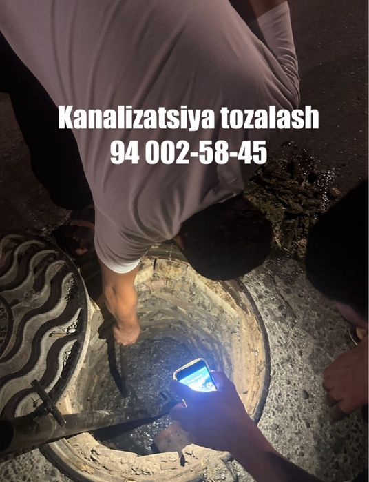 kanalizatsiya tozalash 24/7 канализатция
