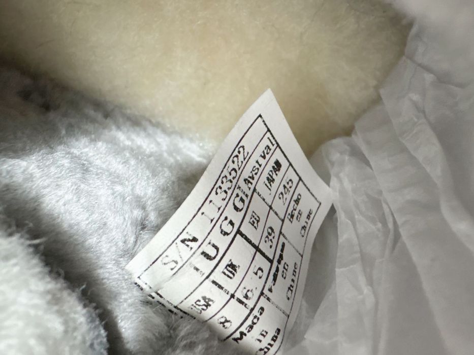 UGG кецове с платформа и велур