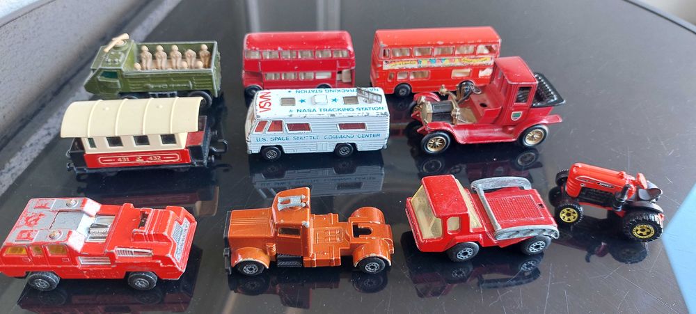 Мачбокс. Лот от 10бр. метални колички MATCHBOX