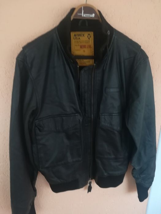 Geaca piele bărbați Avirex S bomber