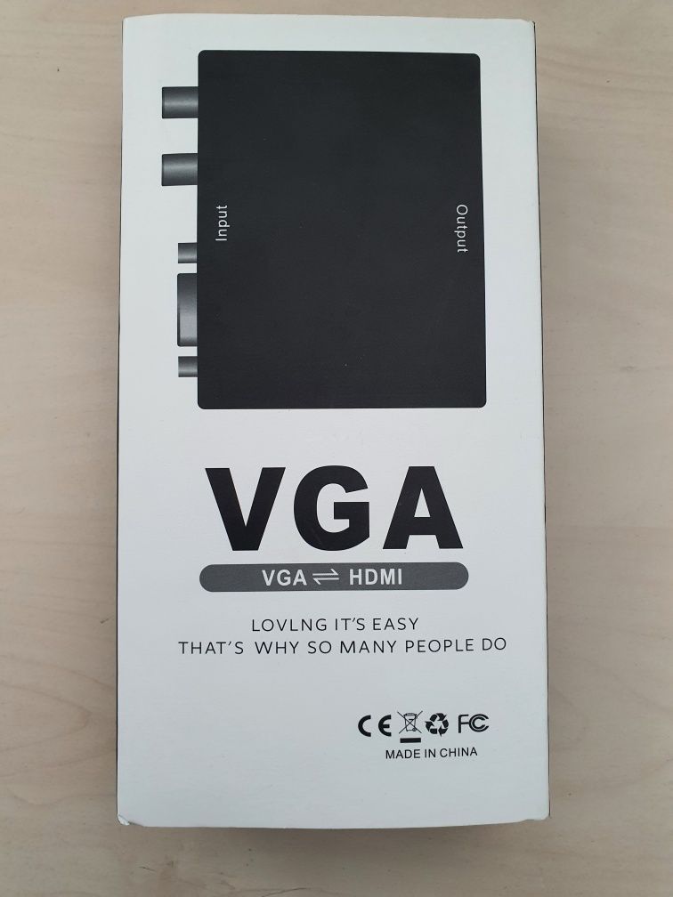 Конвертор hdmi към vga чинч