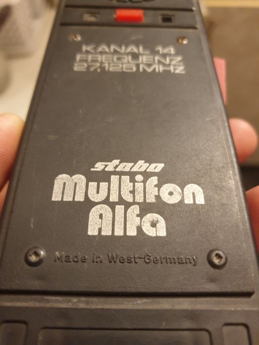 Stație emisie-receptie de epoca STABO MULTIFON ALFA