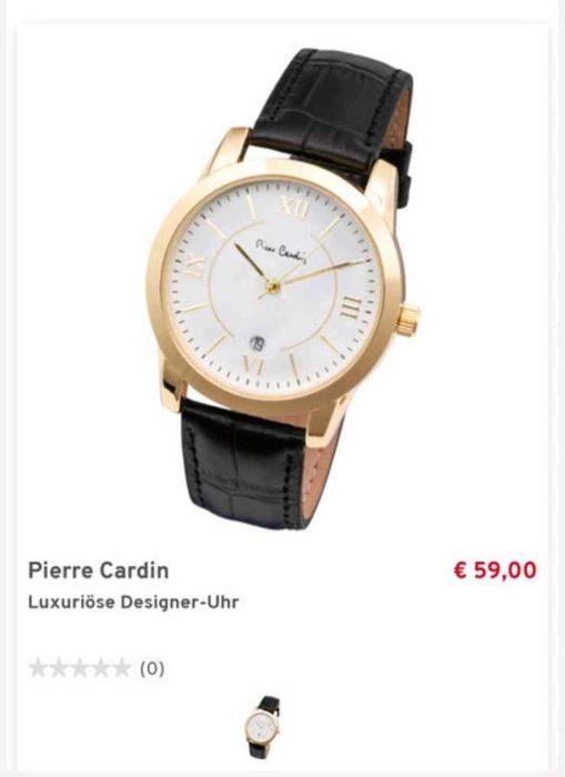 Vând ceas barbati Pierre Cardin. Impecabil.