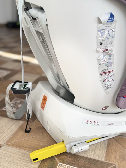 Scaun auto Buf Boof, mov - lila, rotativ, cu isofix,0-36 kg, 40-150 cm