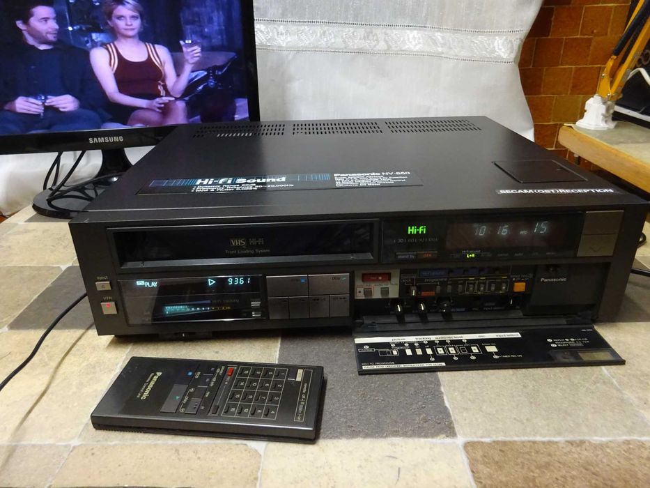 Video recorder vintage Panasonic /National NV-850 VHS HiFi stereo