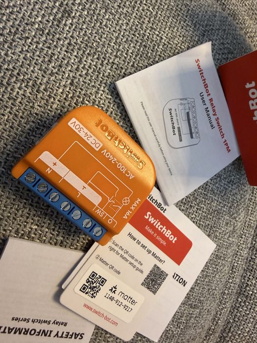 Releu inteligent SwithBot 1PM W5502310