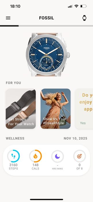 Дигитален мъжки часовник Fossil