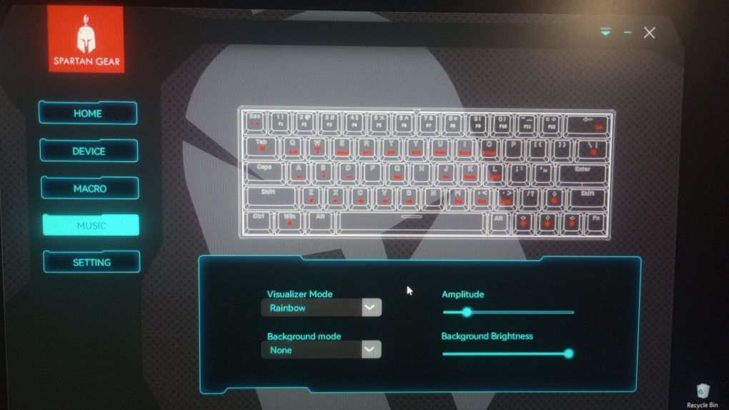 Продавам гейминг клавиатура Spartan Gear Pegasus 2