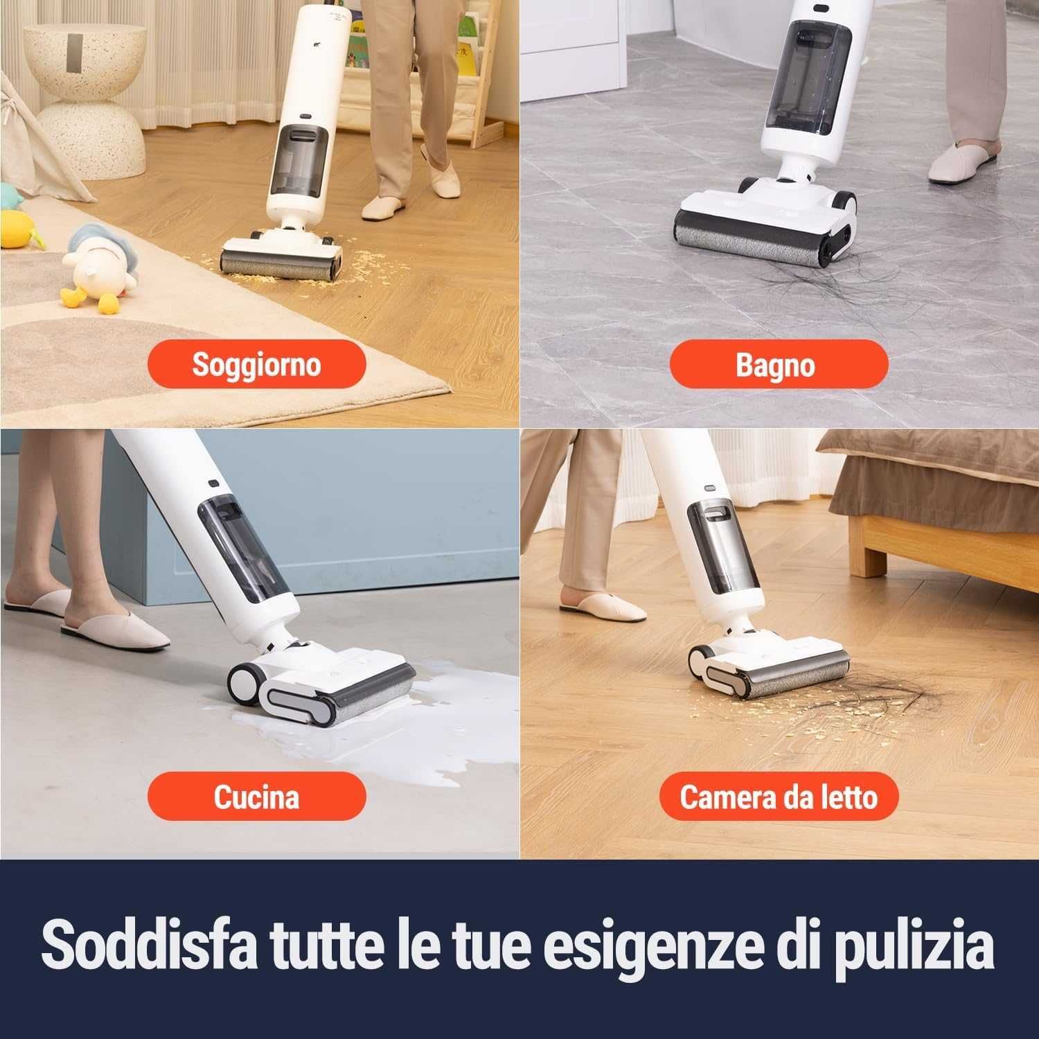 Прахосмукачка за сухо и мокро почисване OSOTEK H200,Гаранция