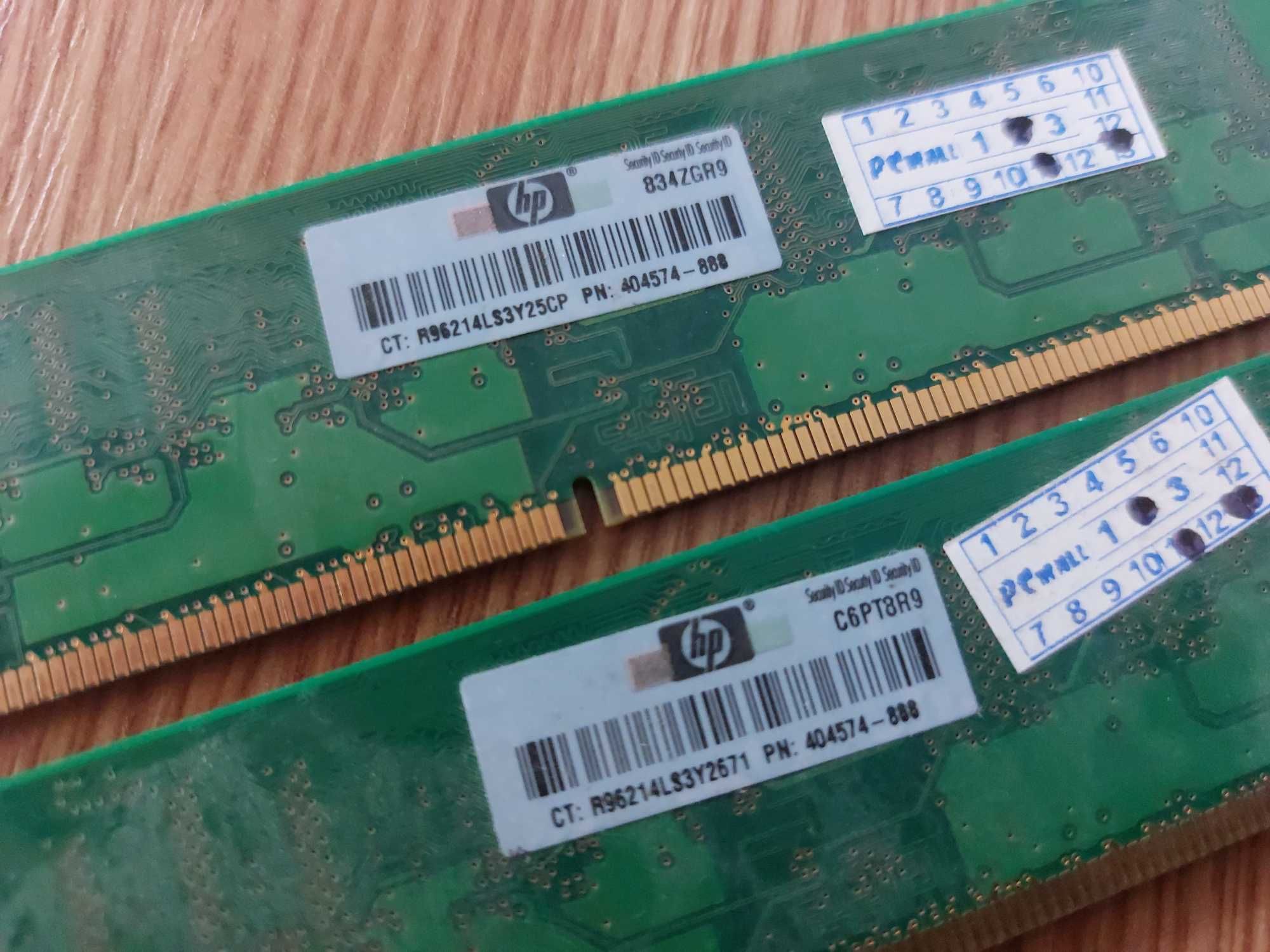 Memorie ram desktop Samsung 2GB DDR2-800 PC2-6400U kit 2x1GB