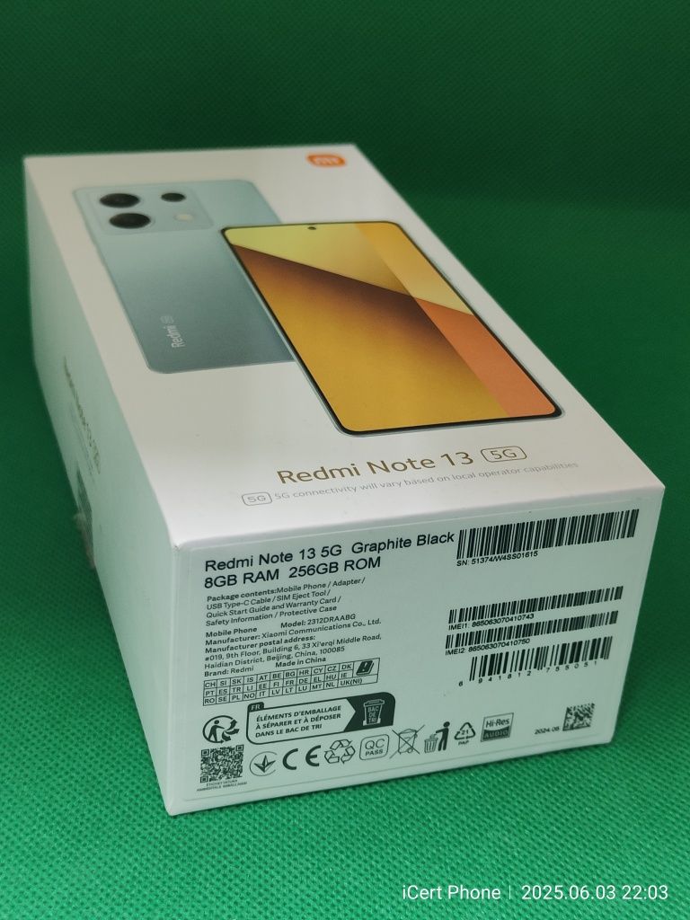 Redmi Note 13  5G * Garantie  *