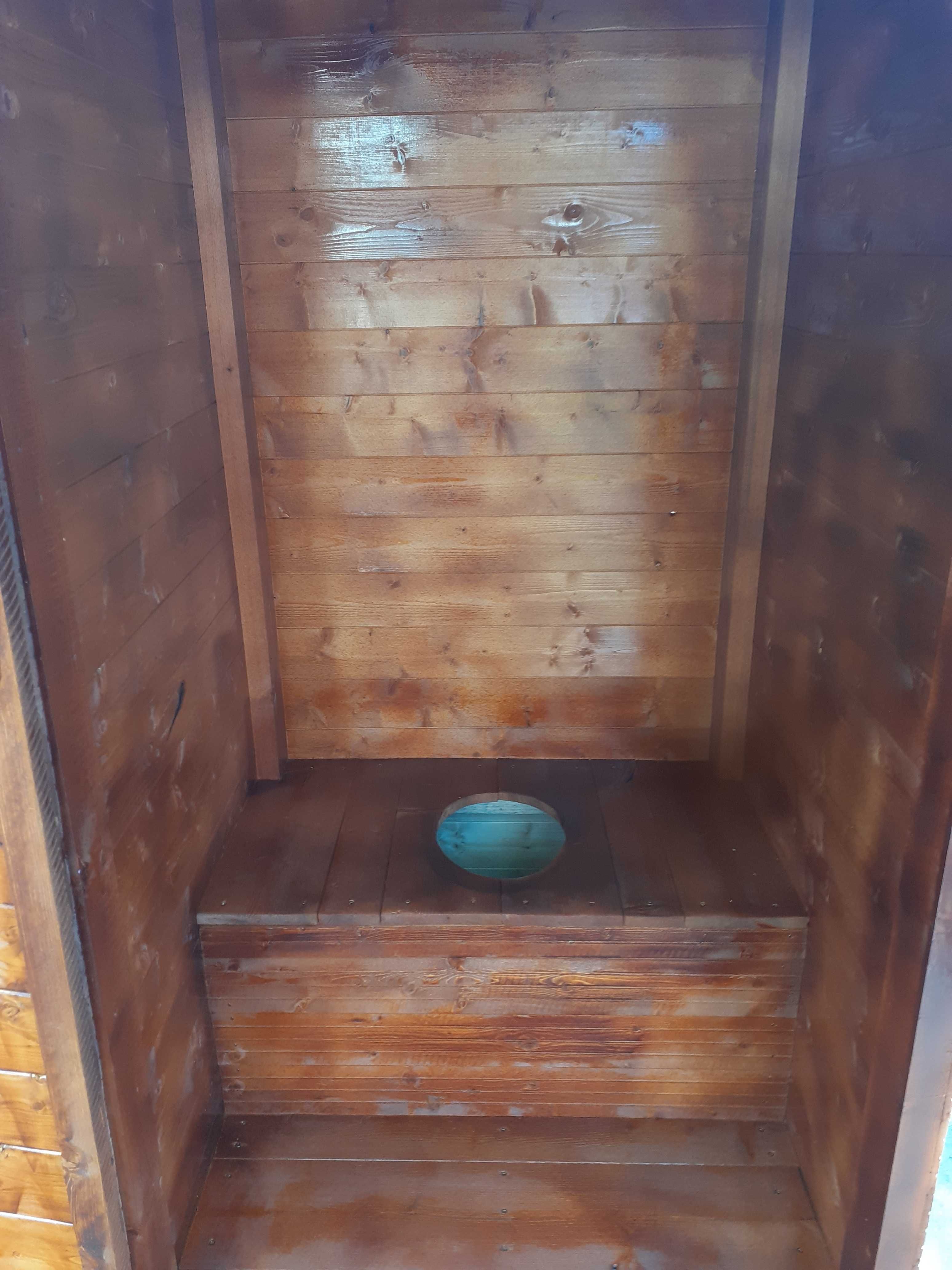 Toaleta ecologic wc din lemn
