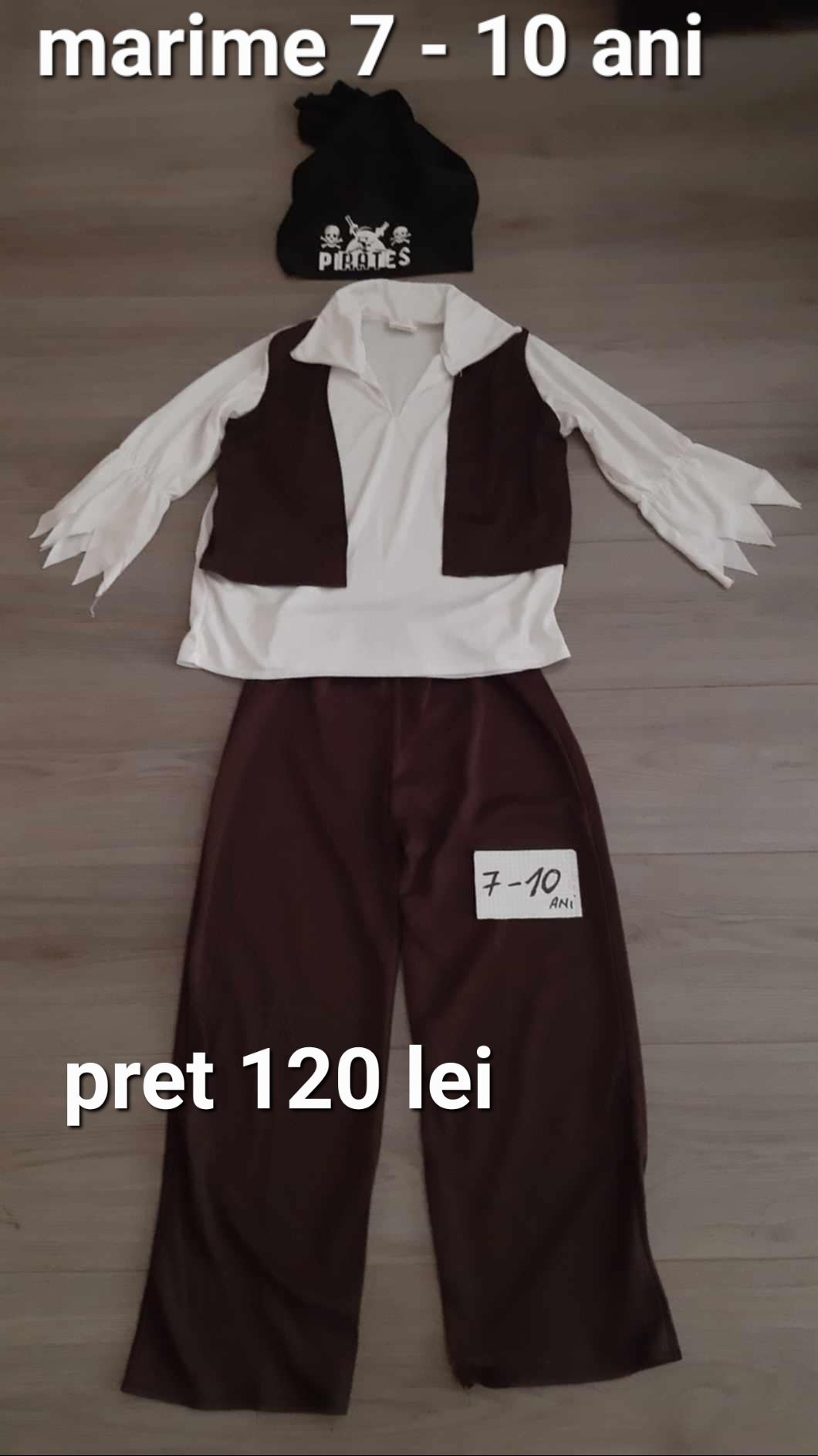 Costume de polițist,   asistenta , pirat  și magician
